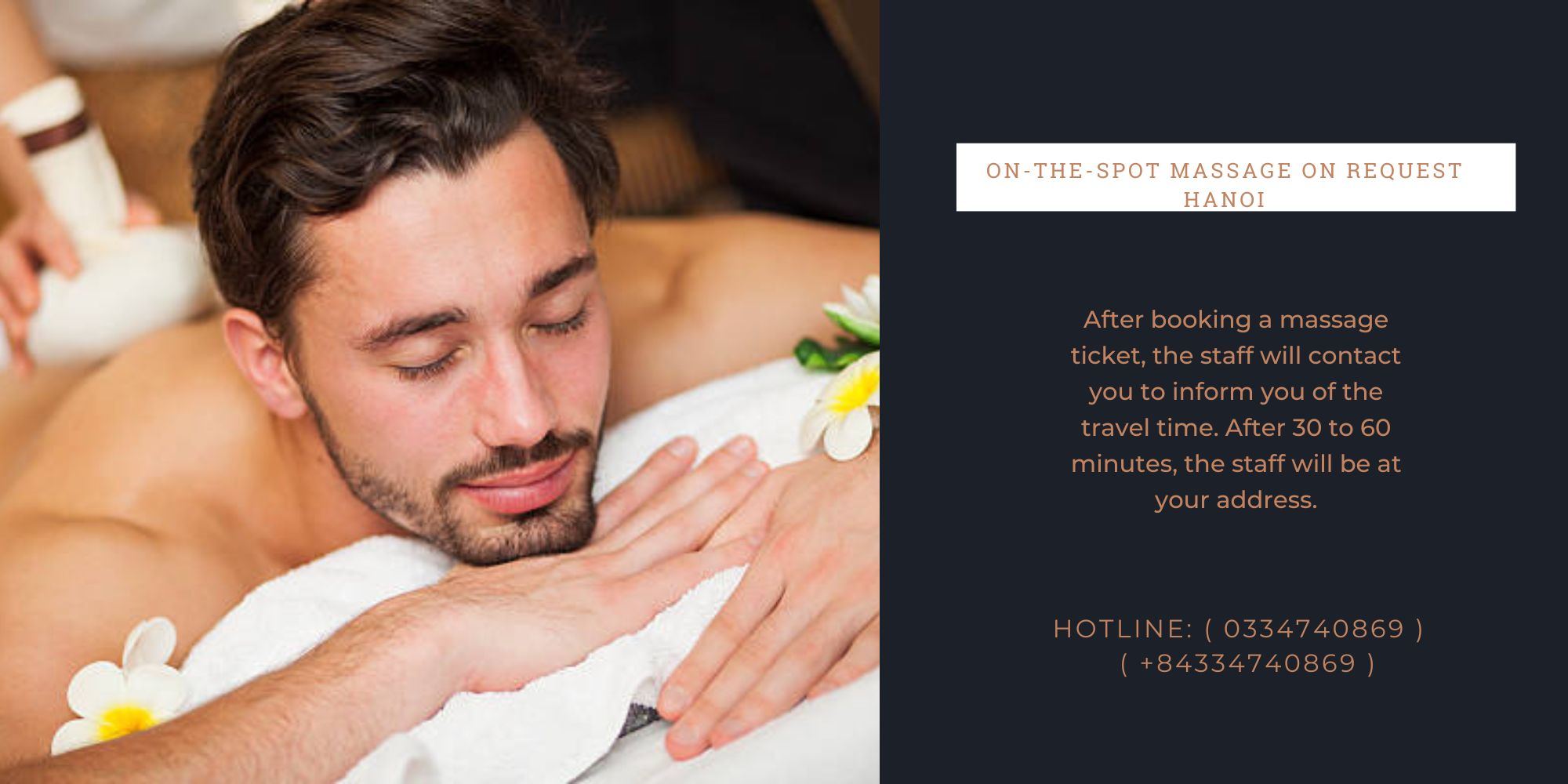 ON-THE-SPOT MASSAGE ON REQUEST HANOI