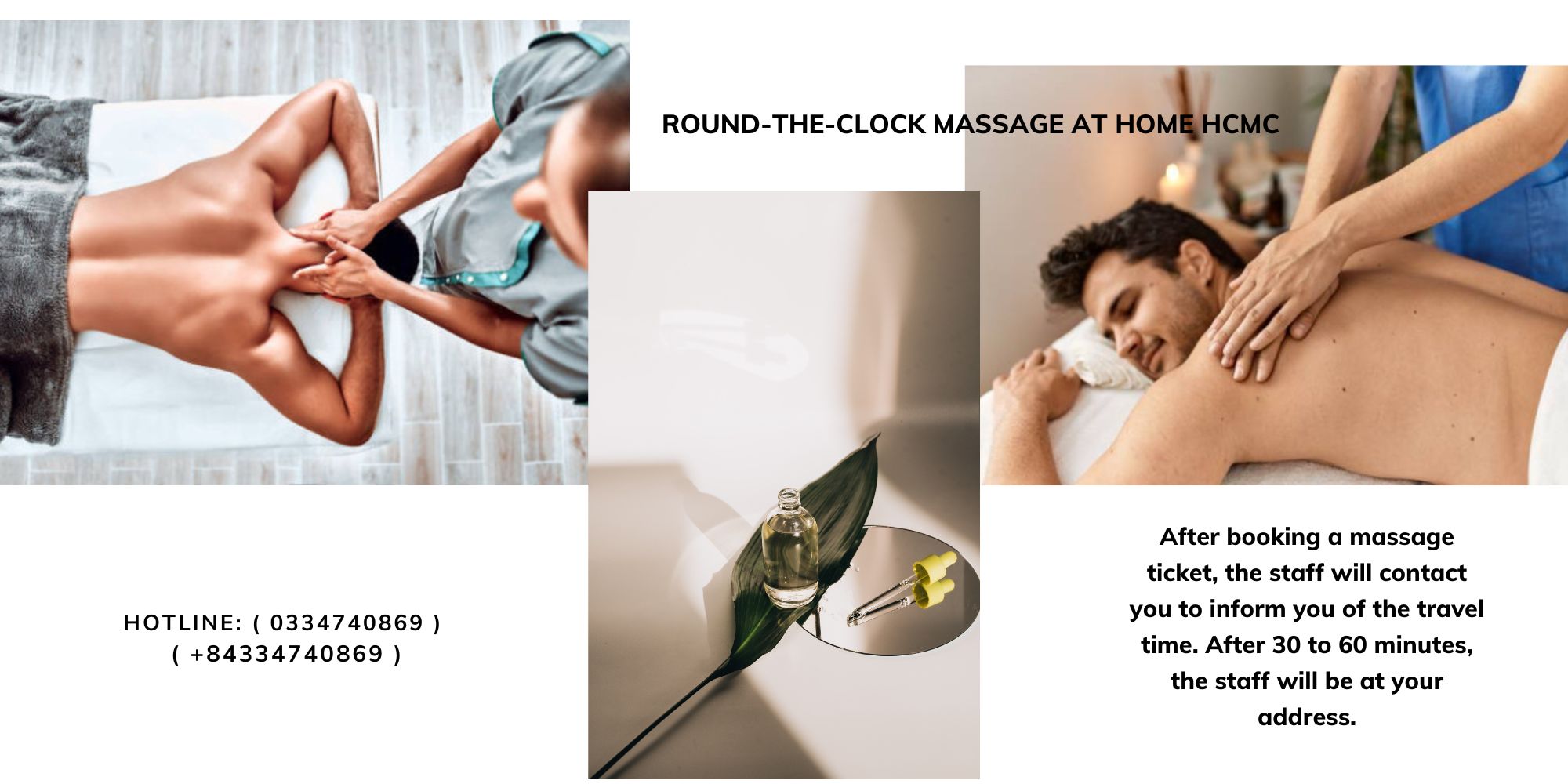 ROUND-THE-CLOCK MASSAGE AT HOME HCMC