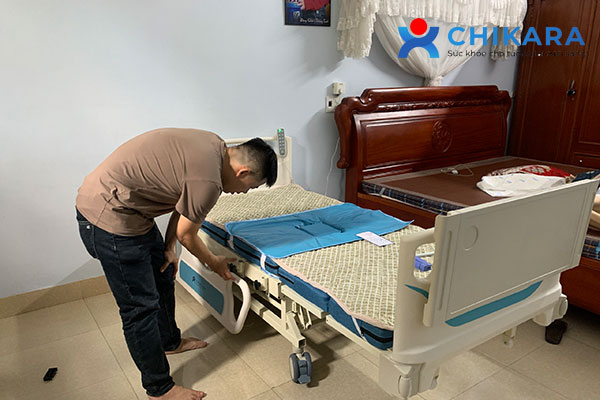 Bàn giao giường y tế cho khách hàng tại Hồ Xuân Hương Vũ Ninh Bắc Ninh