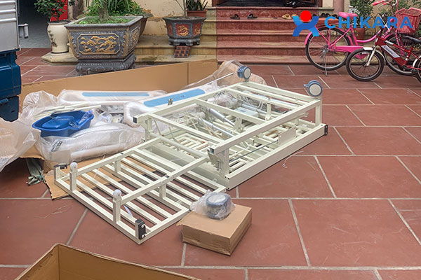 Bàn giao giường y tế cho khách hàng tại Văn Trung Tiên Du Bắc Ninh