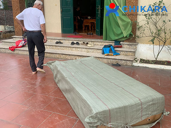 Bàn giao giường y tế cho khách hàng tại Đại Đồng Văn Lâm Hưng Yên