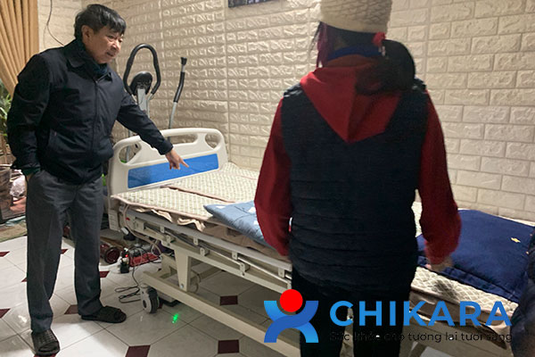 Bàn giao giường y tế cho khách hàng tại Vĩnh Phúc