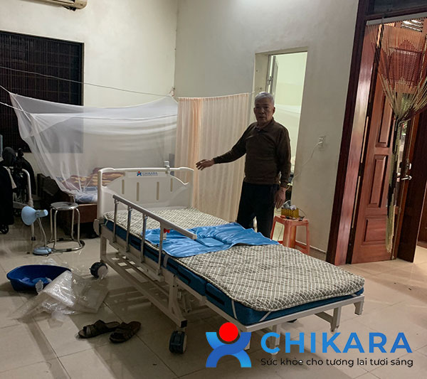 Bàn giao giường y tế cho khách hàng tại Hải Dương