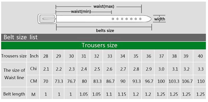 cach chon size that lung nam