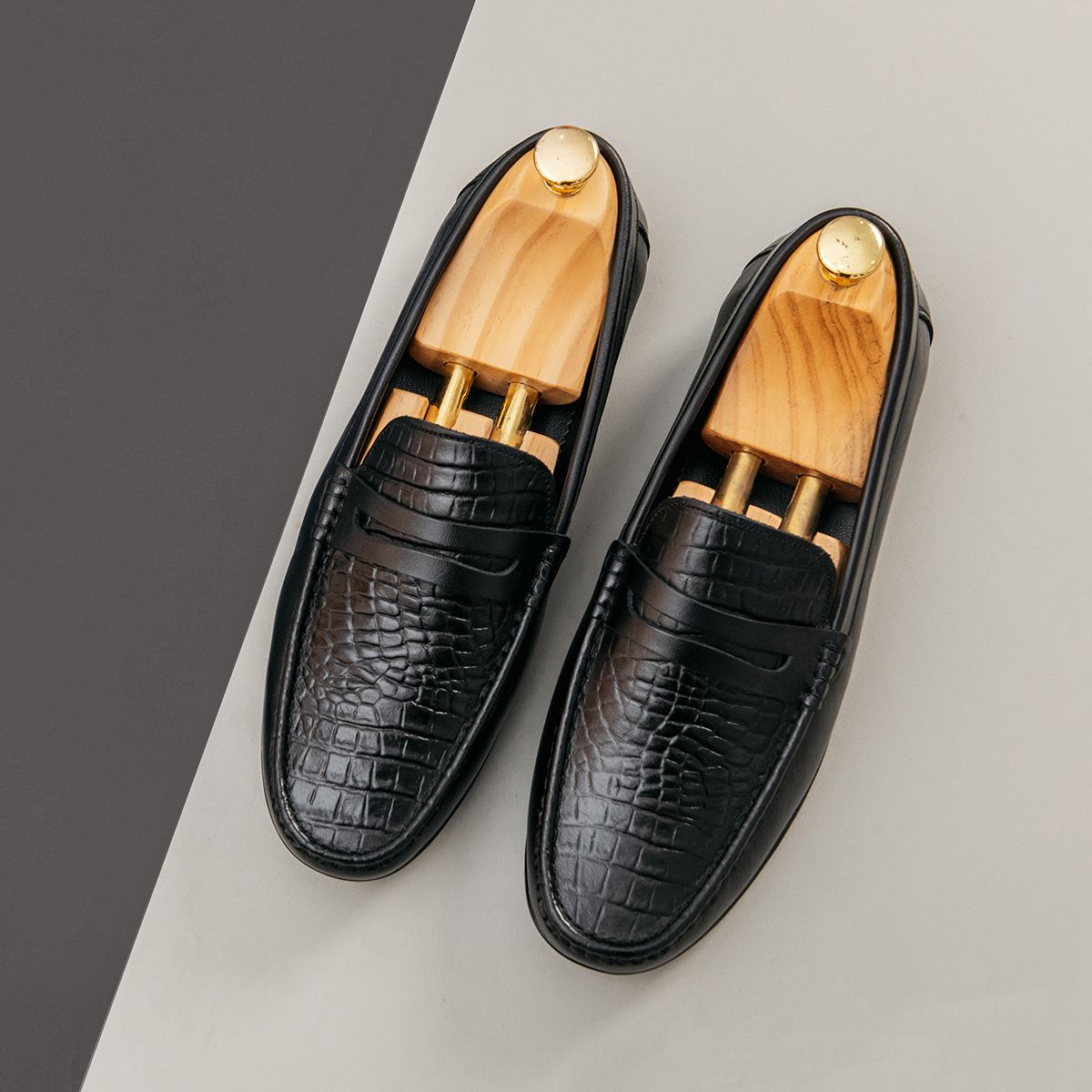 giày da bò nam nhập khẩu