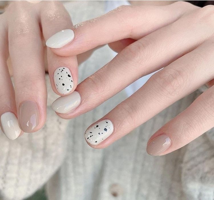 Mẫu nail đơn giản cho móng ngắn