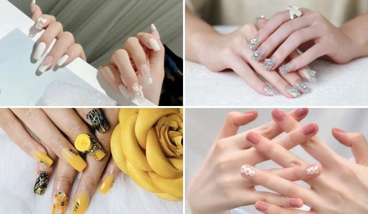 Mẫu nail đơn giản cho móng ngắn