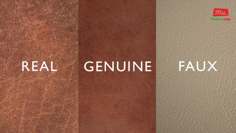 so sánh da bò thật và da bò giả