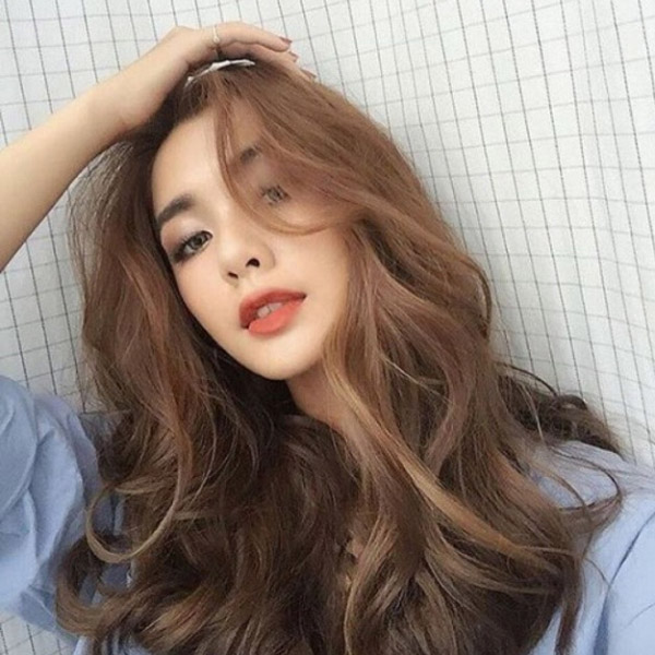 bảng màu nhuộm tóc nâu tây