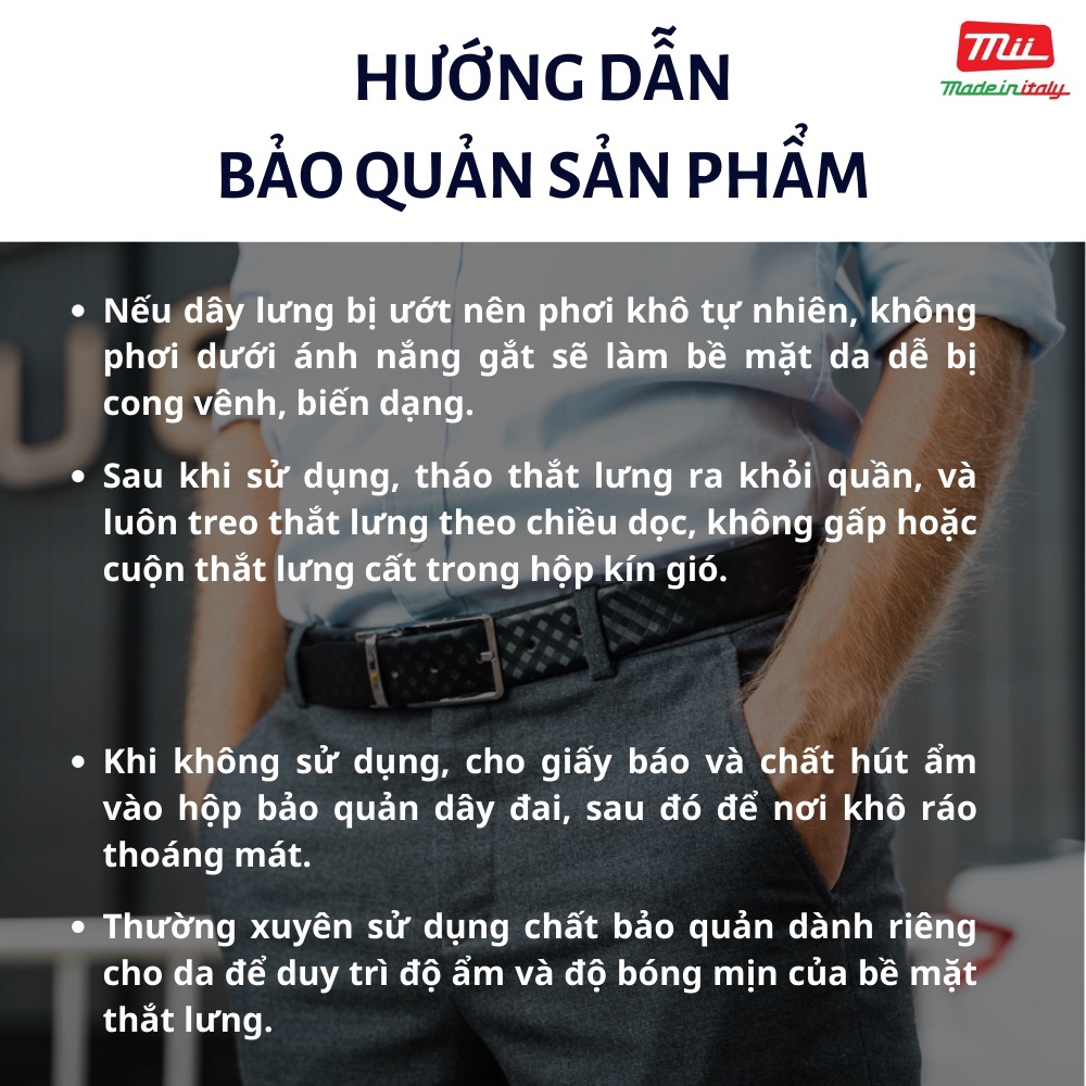 Dây nịt da bò
