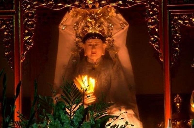 Thờ phụng để cảm ơn công lao của Bà Chúa