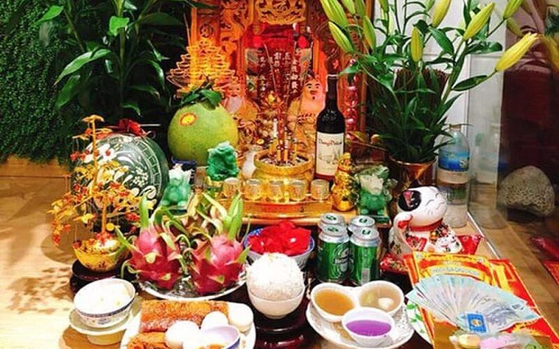Bài cúng rằm hàng tháng thổ công