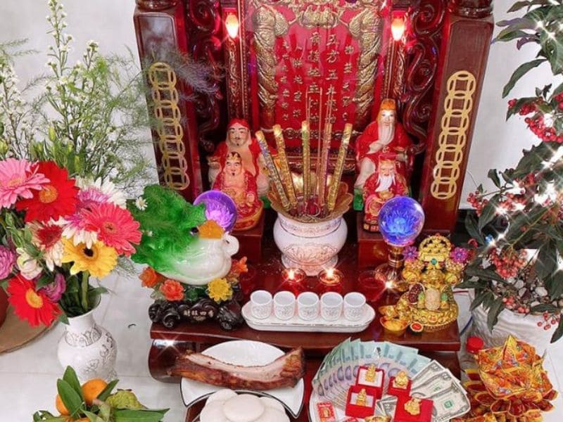 Bản văn khấn an vị tượng Thần Tài Thổ Địa hoàn chỉnh