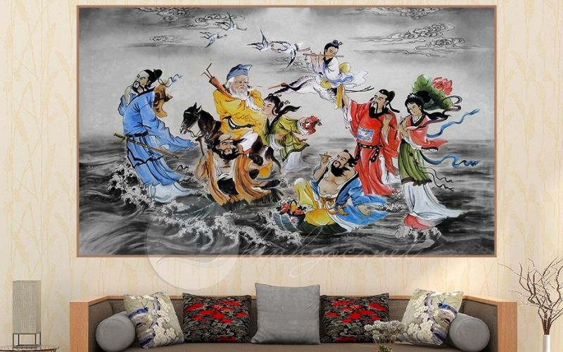 Khi đặt các vị tiên cùng với nhau