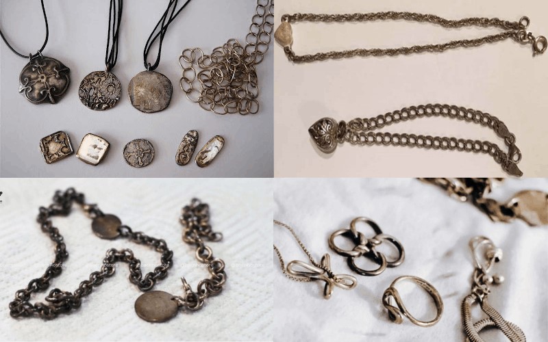 Nồng độ axit cao trên cơ thể làm bạc xỉn màu