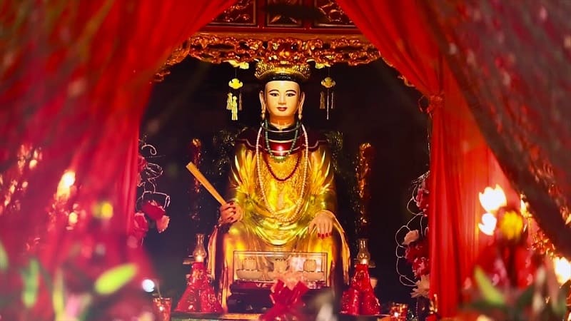 Chúa Đệ Nhất Tây Thiên đã xuất hiện từ thời vua Hùng Vương