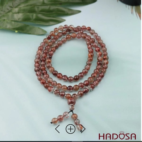 Thạch anh tóc đỏ để mang đến sự tốt lành, may mắn, thuận lợi trong công việc