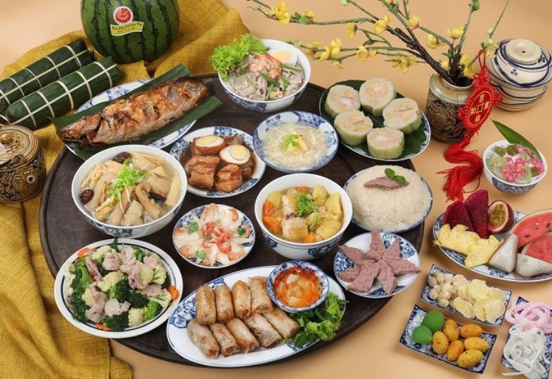 Một mâm cúng đầy đủ và tươm tất nhất
