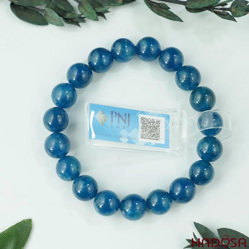 Vòng đá Apatite 9mm được chế tác từ đá thiên nhiên