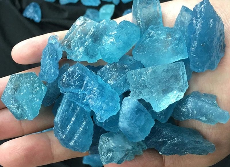 Đá aquamarine đã được hình thành trong lòng đất từ hàng triệu năm trước