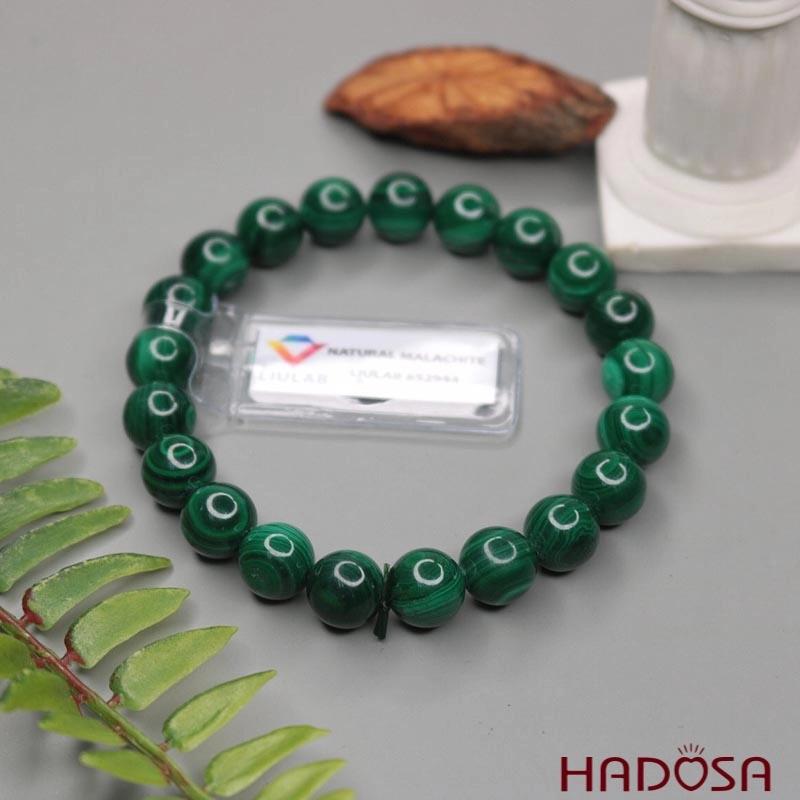 Vòng đá lông công 9mm cao cấp, sang trọng