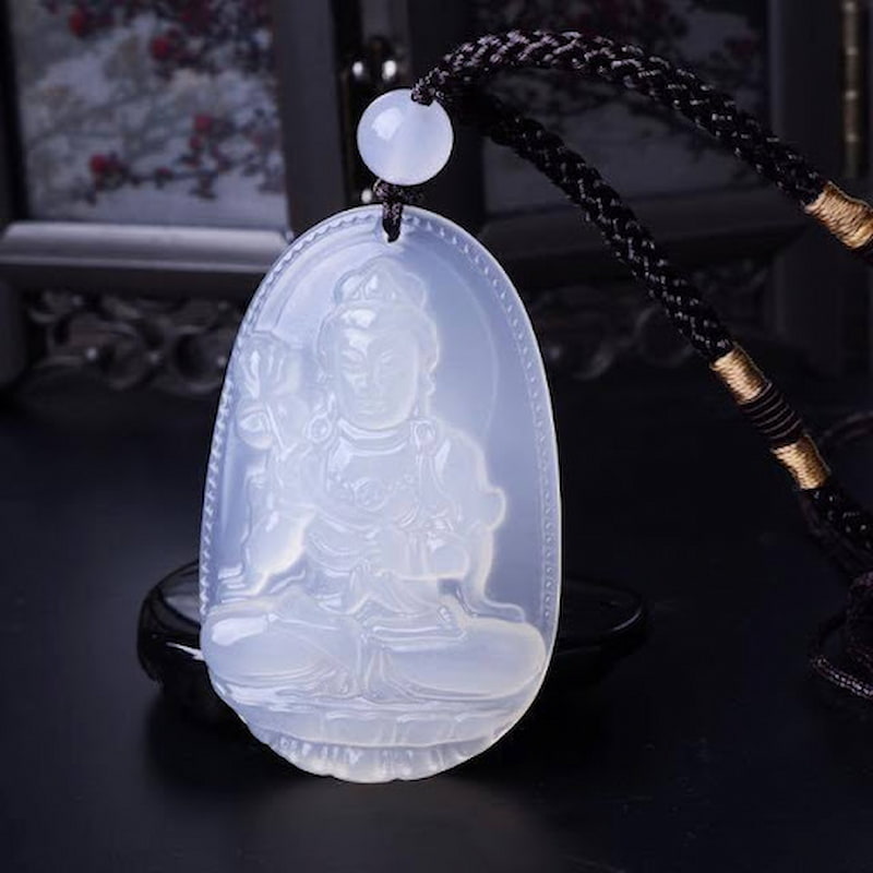 Vòng tay Phật bài làm từ đá mã não