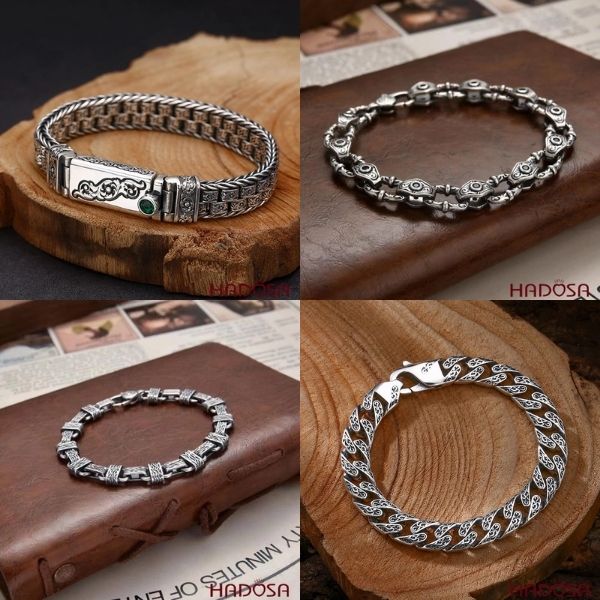 Đại diện cho cái tôi là những thiết kế lắc tay nam độc đáo, lạ mắt