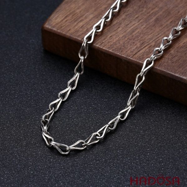 Dây chuyền bạc cho nam ở HADOSA bền đẹp, thiết kế độc đáo