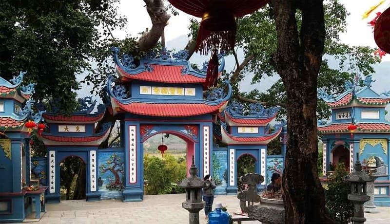 Kiến trúc và nghệ thuật độc đáo của đền Chầu Lục