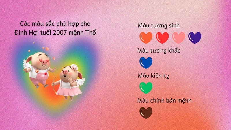 Màu sắc hợp mệnh