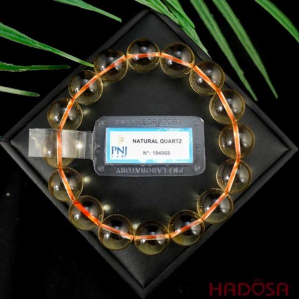 Độ trong của thạch anh vàng càng cao thì giá càng đắt