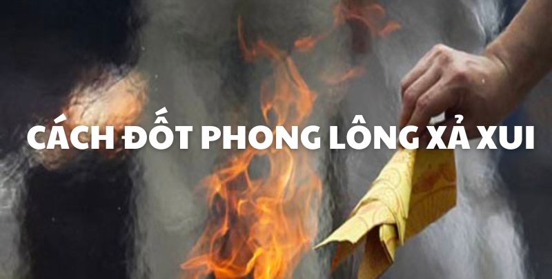 Đốt vía giải xui khi làm vỡ bát giúp thanh tẩy không khí và xua đuổi tà khí