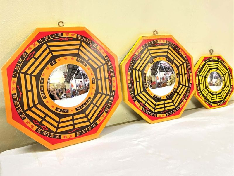 Gương Bát Quái được phân thành 4 loại chủ yếu