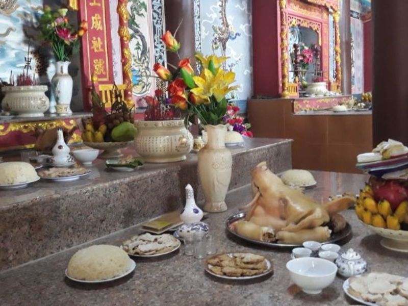 Hướng dẫn chuẩn bị mâm lễ để cúng Thành Hoàng làng