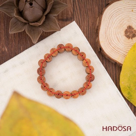 Vòng tay huyết long hạt đốt