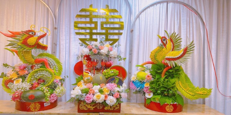 Long phụng đại diện cho hạnh phúc lứa đôi