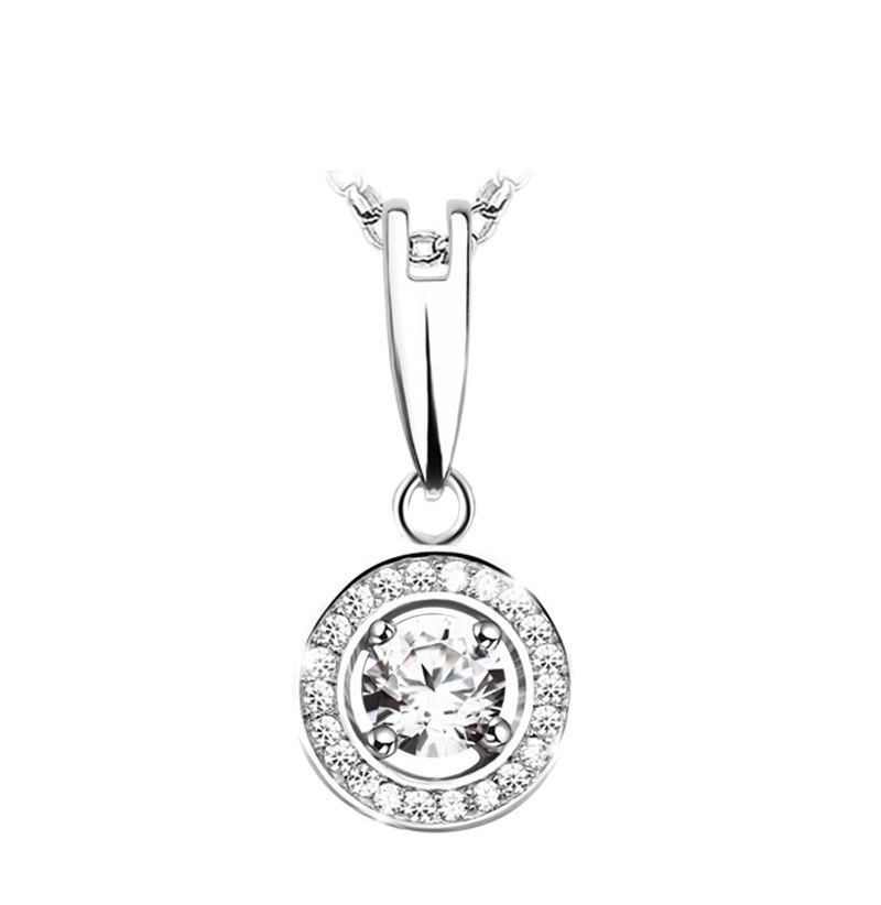 Mặt dây chuyền bạc cho nữ sang trọng