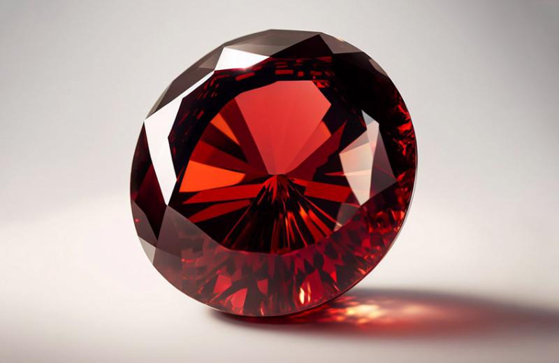 Màu đỏ, đỏ nâu của Garnet thuộc hành Hoả