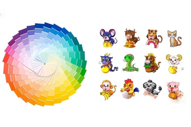 Màu phong thủy hợp với người tuổi Mão, Thìn, Tỵ, Ngọ và Mùi