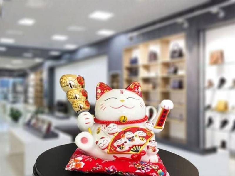 Cách đặt mèo phong thủy trong cửa hàng kinh doanh nhỏ