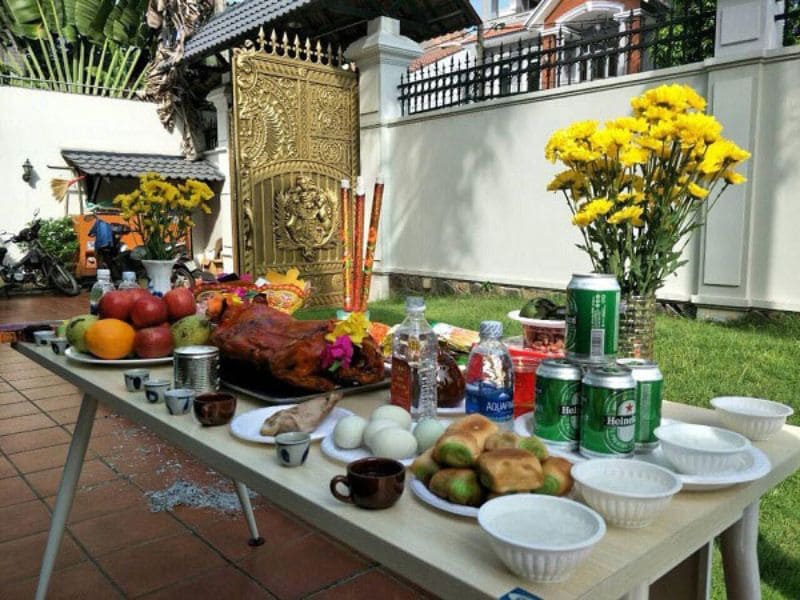 Làm lễ tạ ơn sau khi hoàn tất quá trình sửa nhà