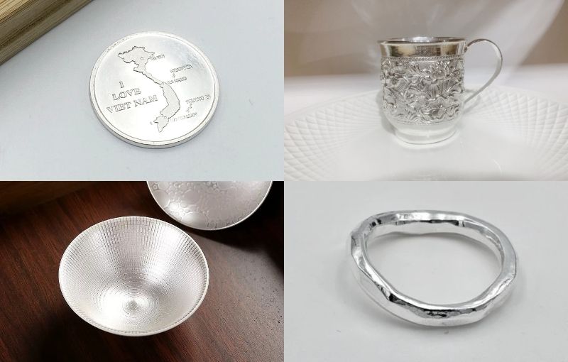 Ngoài làm trang sức thì bạc S999 còn được ứng dụng đa dạng