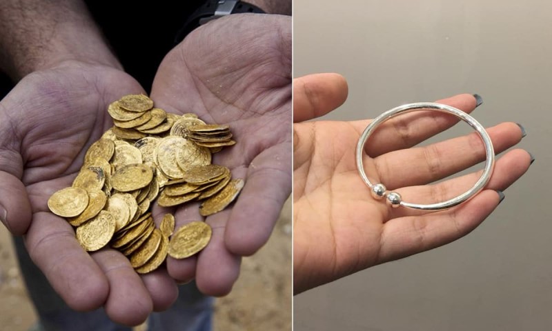 Nhặt được bạc thường coi đó là điềm lành