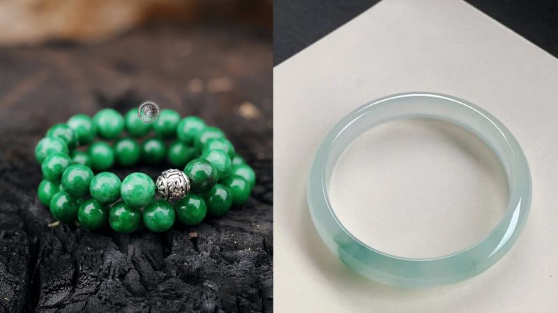 Cẩm thạch và phỉ thúy đều mang lại ý nghĩa phong thủy cho người đeo