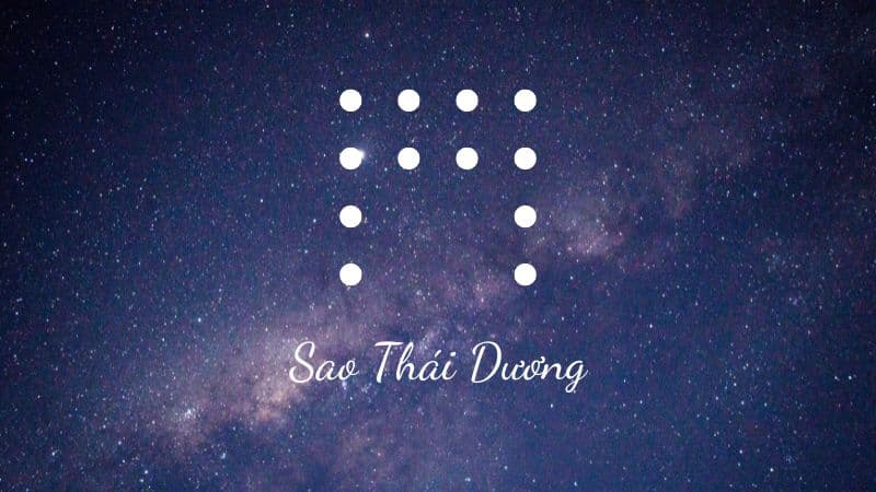 Thái Dương là ngôi sao cát tinh may mắn, vượng khí