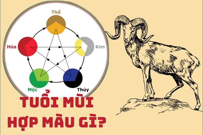 Tân Mùi 1991 hợp màu gì?