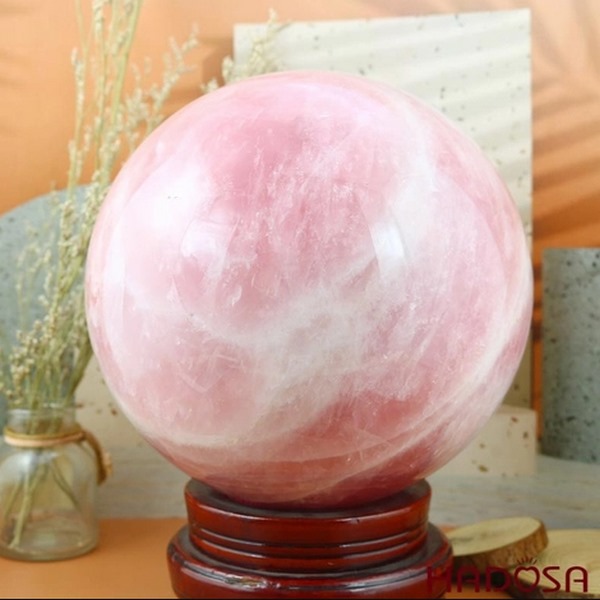 Đặt đá thạch anh màu hồng trong nhà giúp cải thiện sức khỏe