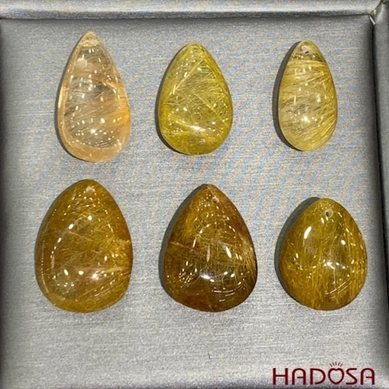 Hadosa cung cấp các vật phẩm làm từ dòng đá thạch anh tóc vàng cao cấp