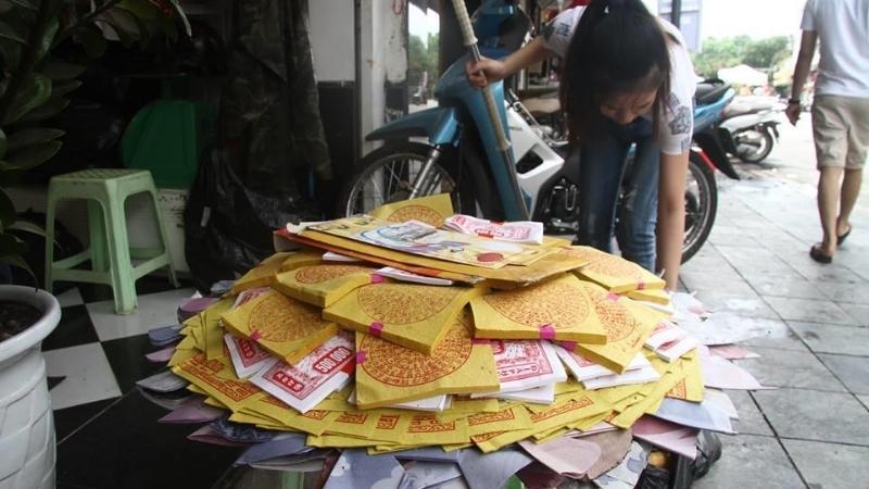 Thời điểm phù hợp để đốt vàng mã Rằm tháng 7