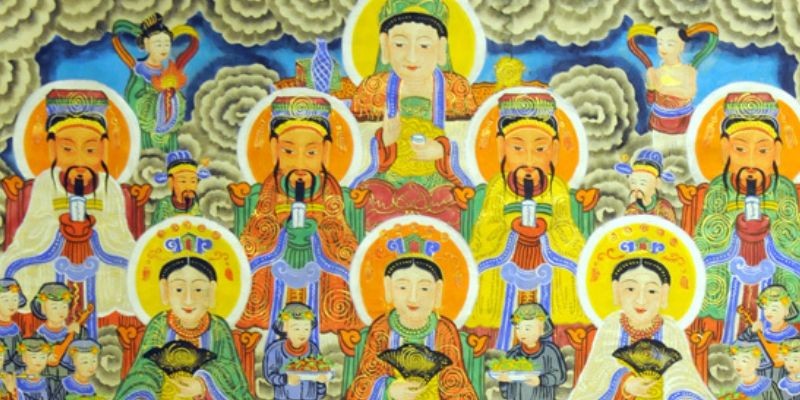 Thể hiện niềm kính sợ các vị thần siêu nhiên